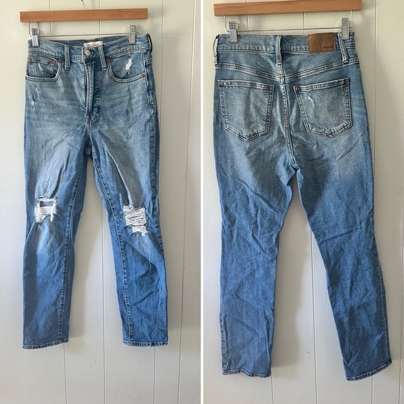 Madewell The Perfect Vintage Jean Jeans In Denman Wash 25 - Picture 6 of 13